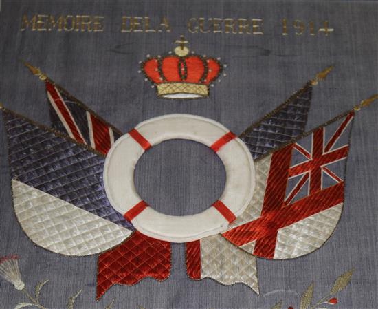 First World War embroidery